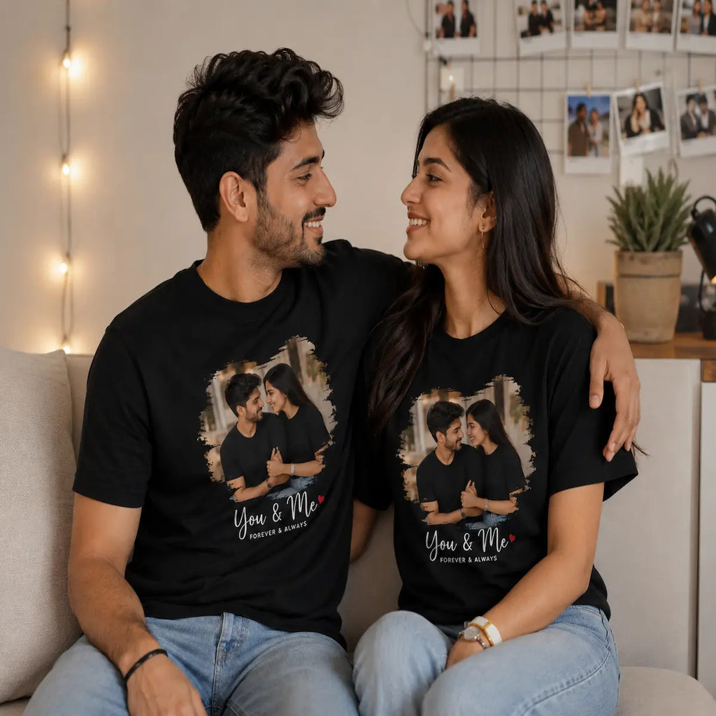 Personalized T-Shirt | Custom Printed T-Shirt with Photo, Name & Text | Forever Inked Gifts