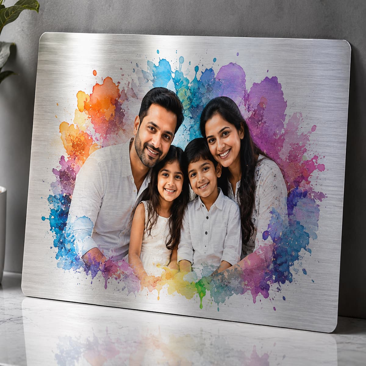 Custom Printed Metal Photo Frame | Forever Inked Gifts