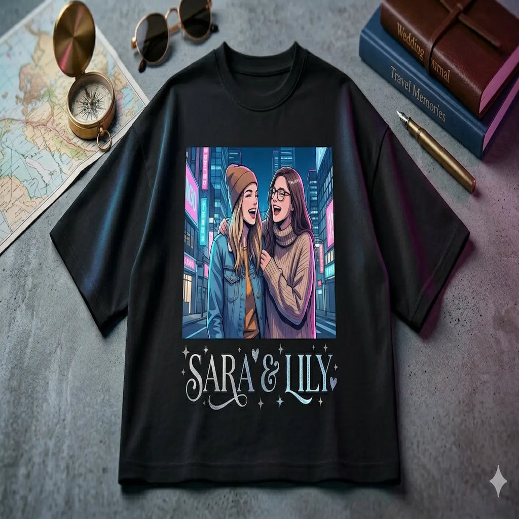 Personalized T-Shirt | Custom Printed T-Shirt with Photo, Name & Text | Forever Inked Gifts