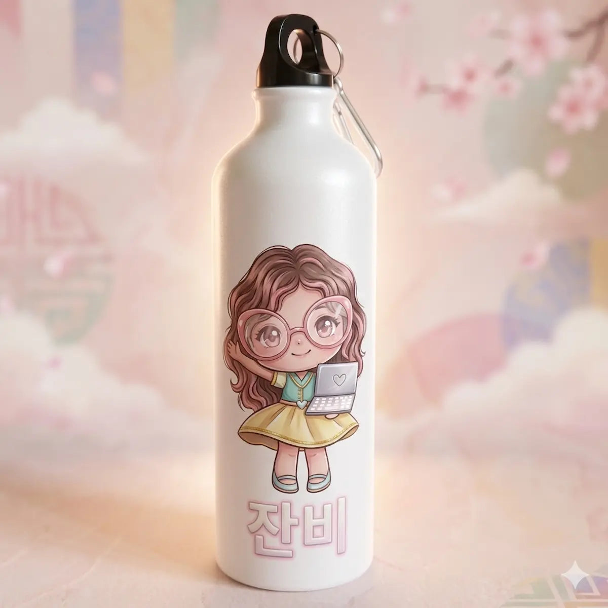Custom Printed Water Bottle with Photo, Name & Text | Forever Inked Gifts