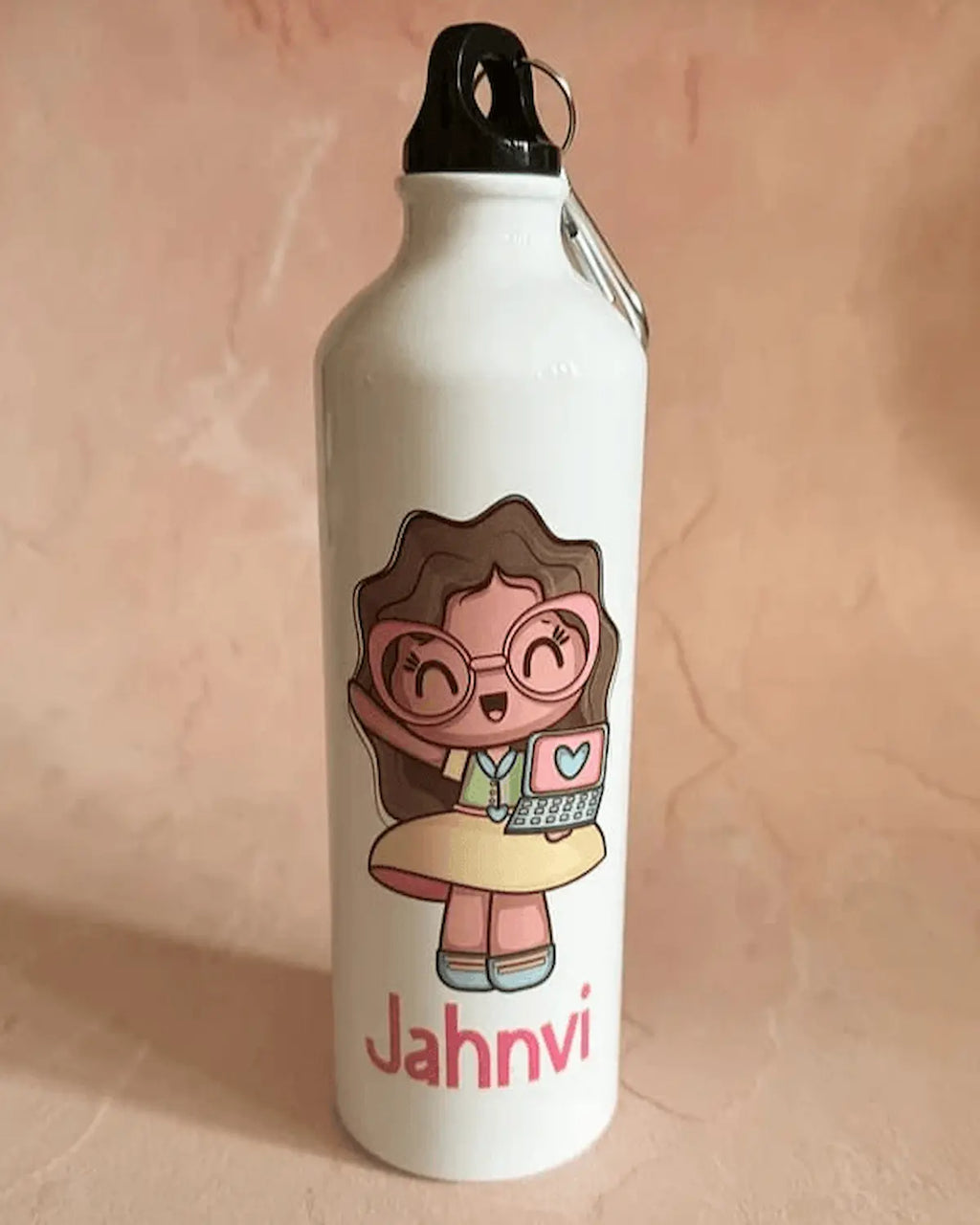 Custom Printed Water Bottle with Photo, Name & Text | Forever Inked Gifts