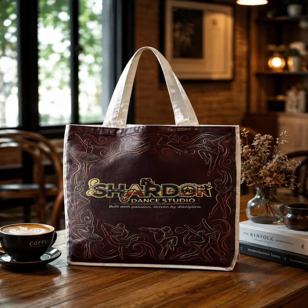 Premium Custom Printed Tote Bag | Eco-Friendly Reusable Cotton Shopping Bag